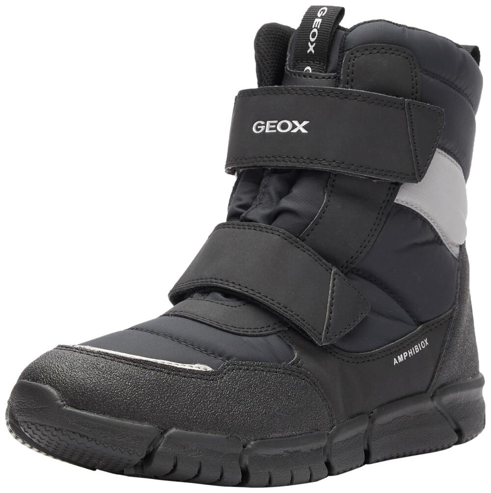GEOX BOY'S FLEXYPER BABX9 (LITTLE KID/BIG KID) BLACK 39 (US 6 BIG KID) M